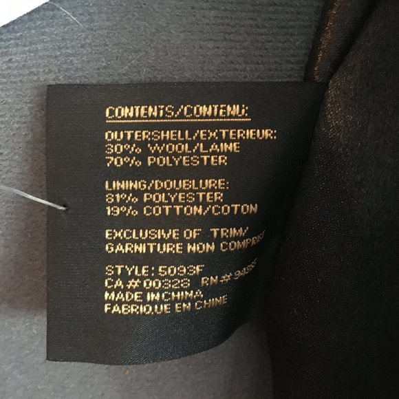 NWOT Beautiful Plaid soft Wool blend Coat - Picture 4 of 7